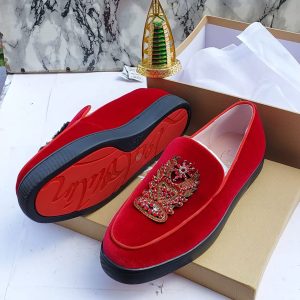 Men's Casual Canvas Shoes - Red