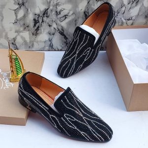 Stone Black Shoes for Men